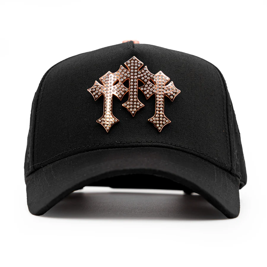 Triple Cross Embellished